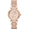 Michael Kors MK5896 Parker Chronograph Ladies Watch - Rose Gold