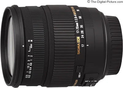 Sigma 17-70mm f/2.8-4 DC Macro OS Lens
