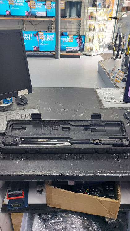 Sealey 1/2sq Drive CALIBRATED Micrometer Torque Wrench Black Series