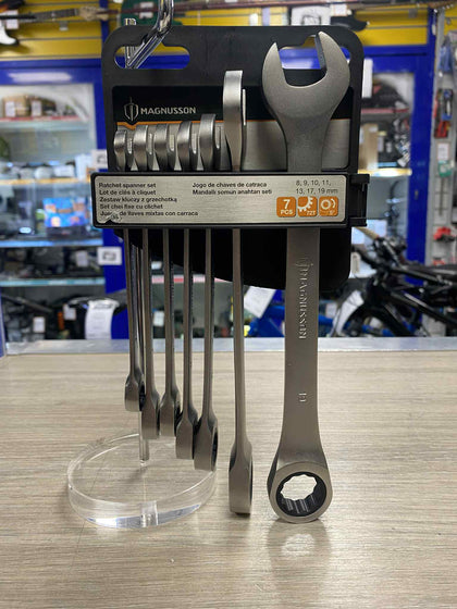 Magnusson 7pc Ratchet Spanner Set
