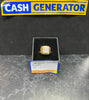 22ct Gold Gents Ring (Size R), 5.16g