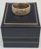 9ct yellow gold ring 6.3g size U boxed & HALLMARKED