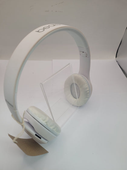 Beats Solo3 On-Ear Wireless- Gloss White, B unboxed