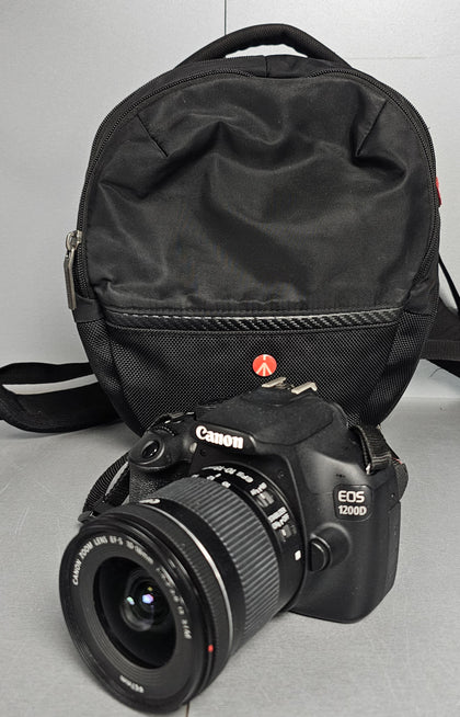 Canon Eos 1200D Camara + 10-18mm Lens