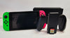 Nintendo Switch Neon Pink and Green
