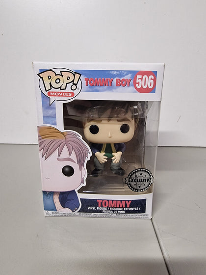 Funko POP! Movies: Tommy Boy - Tommy w/ Ripped Coat Limited.