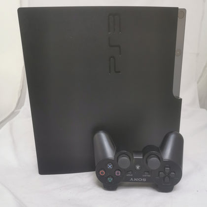 PlayStation 3 Slim Console, 320GB, Black Sony Controller Included & All Wires