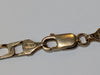9ct gold square link chain