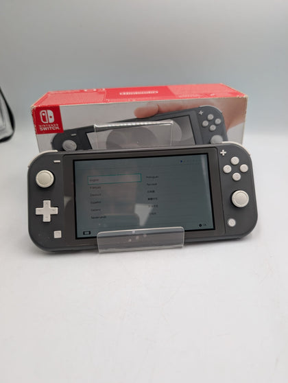 Nintendo Switch Lite Grey / box / with charger