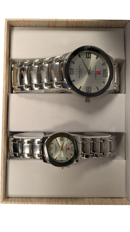 **Black Friday Sale** Luis Cardini Mens & Womens Watch Set