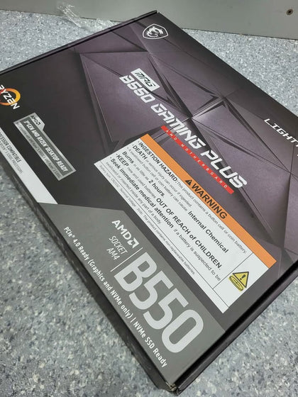 MSI MPG B550 GAMING PLUS - MOTHERBOARD - ATX - Socket AM4 - AMD B550