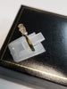 18ct Yellow Gold Ring with Clear Stones - Size M - 2.47g - Hallmarked