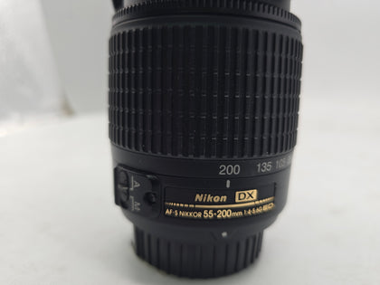 NIKON D3100 55-200MM LENS