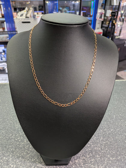 9ct Gold Curb Chain 18