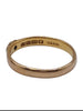 22CT Yellow Gold Ring W/ Stone, Fully Hallmarked, 3.7g, Size:Q, Boxed