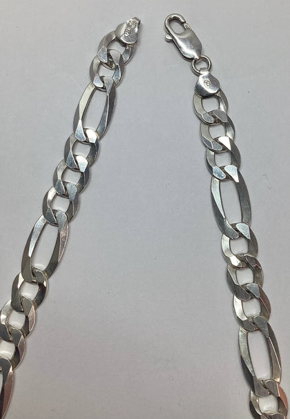 925 Silver Figaro Chain 22