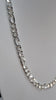 SILVER FIGARO CHAIN 22" ****BRAND NEW****