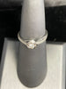 9CT Rose Design Diamond Ring