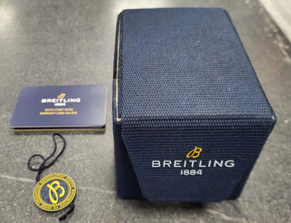 Breitling Endurance Pro 44mm Mens Watch - Orange Rubber Strap - Boxed