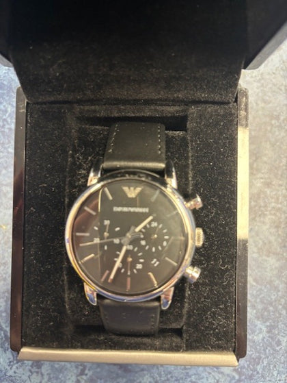 Emporio Armani AR11193 Watch Black Boxed