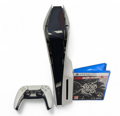 Sony PlayStation 5 Slim Disc Edition Suicide Squad Bundle *Boxed*