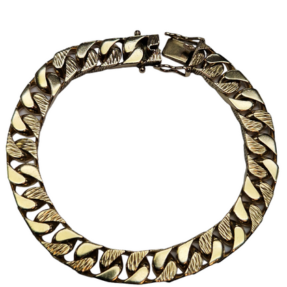 9CT GOLD  BRACELET  36.19G PRESTON STORE.