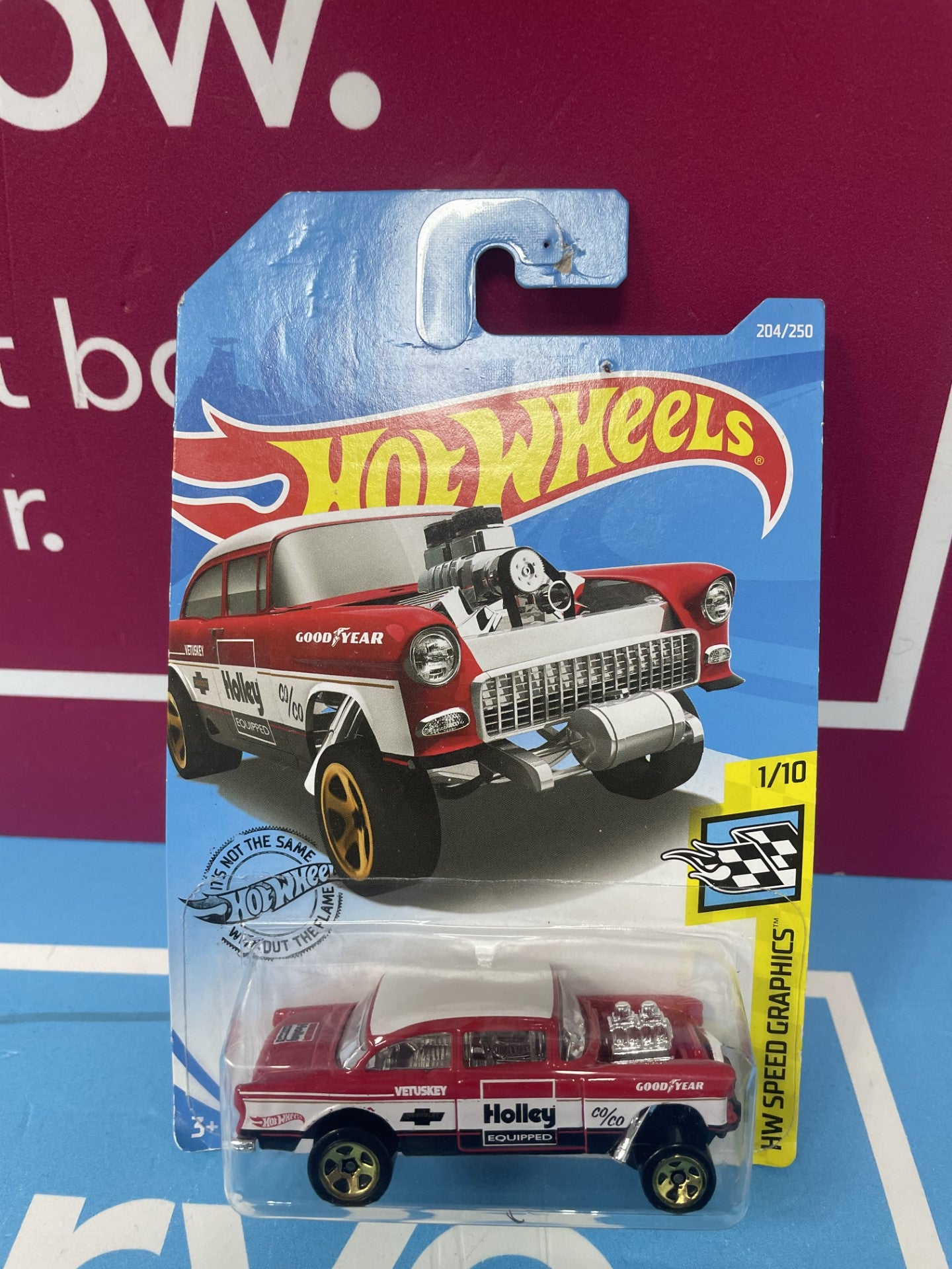 Hot wheels 55 chevy bel air gasser on sale