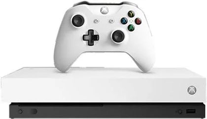 Xbox One X Console, 1TB, DISC EDITION White, Unboxed.