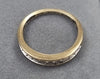 9ct Yellow Gold Diamond Ring Size M 1/2