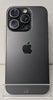 Apple iPhone 15 Pro 128GB Black Titanium - Unlocked **100% Battery Health **Unverified Part** **0 Cycle Count**