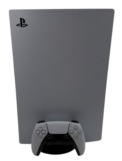 Sony PlayStation 5 1st Edition with Stand, White with PlayStation 5 Control Pad, White