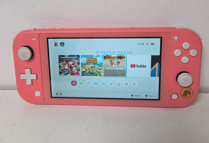 Nintendo Switch Lite Coral with unboxed Mario 8 Game
