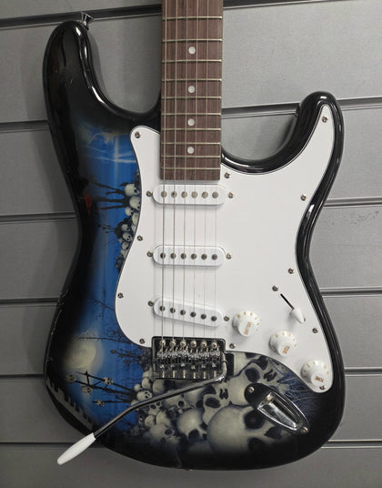 PDT Jaxville Reaper Skull Guitar Package