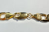 9ct yellow gold curb chain 20"