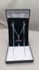 925 Sterling Silver Curb Chain Necklace With Cross Pendant - 24" Long - 22.25 Grams **BRAND NEW**