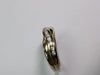 9ct Gold Ring with CZ Stones - SIZE O