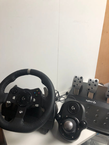 Logitech G920 Driving Force Racing Wheel, Pedals + Shifter