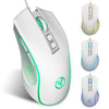 Shenzhenshimoguyun HXSJ X100 7-buttons 3600 DPI Cool Glowing Wired Gaming Mouse White