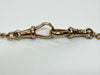9ct Yellow Gold Double Albert Pocket Watch Chain 16"