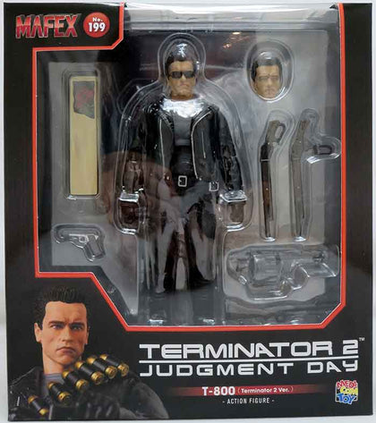 TERMINATOR 2 T-800 MAFEX ACTION FIGURE NUMBER 199 FROM MEDICOM TOYS