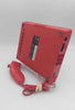 Nintendo Wii Mini Red Console- With Red Nunchuck And Wires