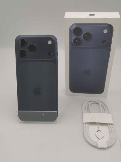 Apple iPhone 17 Pro Max 256GB Deep Blue Unlocked boxed like new opened instore to test