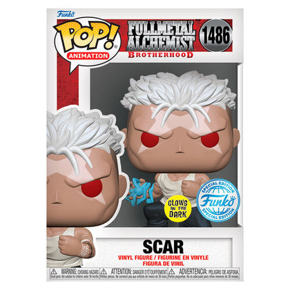 POP figure Fullmetal Alchemist Brotherhood Scar Exclusive #1486 **Collection only**