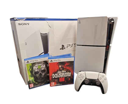 Sony Playstation 5 Slim Edition 1TB Call of Duty Bundle**Boxed**