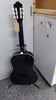 Gear4Music CG-4 6-Stringed Acoustic Guitar Great For Beginners - Black