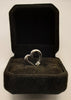 9ct white gold heart pendant