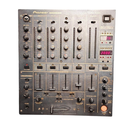 Pioneer DJM-600 DJ Mixer w/flight-case