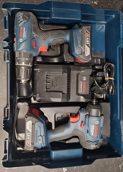 Bosch GSB18V-21/GDR18V-160 18V Twin Pack