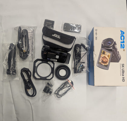 AC12 5k Ultra HD Handheld Camcorder