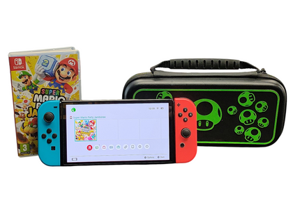 Nintendo Switch Neon OLED Bundle *Unboxed*